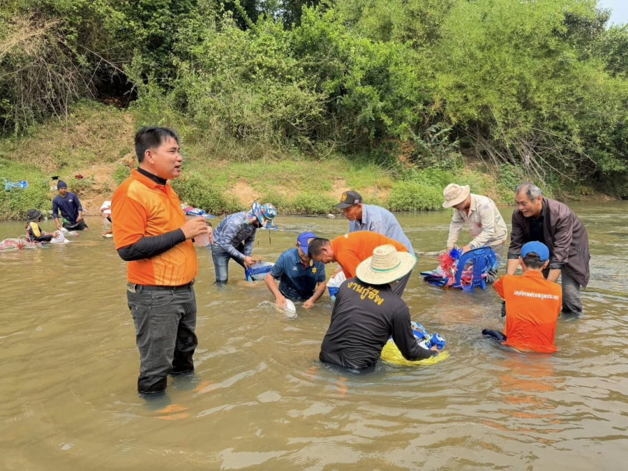 กิจกรรมทำความสะอาดและวางกระสอบกั้นน้ำตามโครงการพัฒนาแหล่งท่องเที่ยวในเขตเทศบาลตําบลกุดประทาย ประจำปีงบประมาณ พ.ศ. 2569 อำเภอเดชอุดม จังหวัดอุบลราชธานี